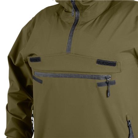 HERRJACKA AVID CARP HYDRO-FORCE 20K PULLOVER JACKET - KAKI