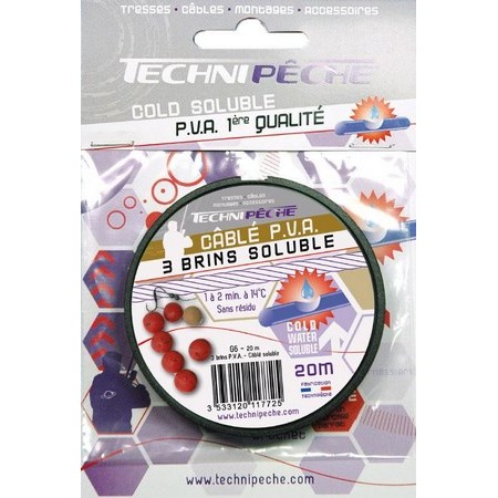 Hilo Soluble 20M Technipêche 20M