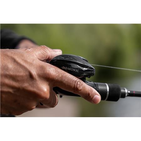 HJUL CASTING ZEBCO DEMONIC ALL BLACK BAITCASTER 150 LHW
