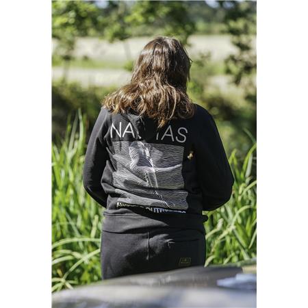 HOODIE HEREN NAVITAS JOY PULLOVER HOOD - ZWART