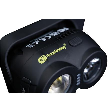HOOFDLAMP RIDGE MONKEY VRH150X USB RECHARGEABLE HEADTORCH