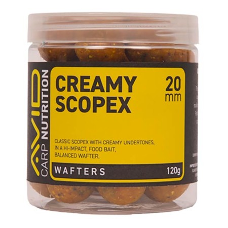Hookbait Avid Carp Creamy Scopex Wafter