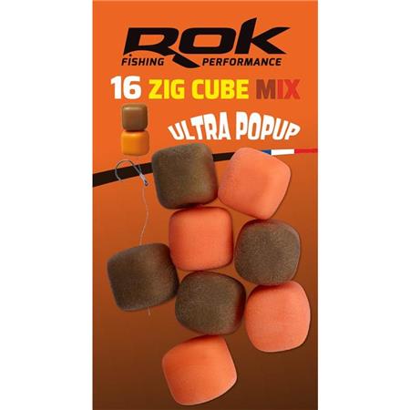 Hookbait Rok Fishing Zig Cube Mix