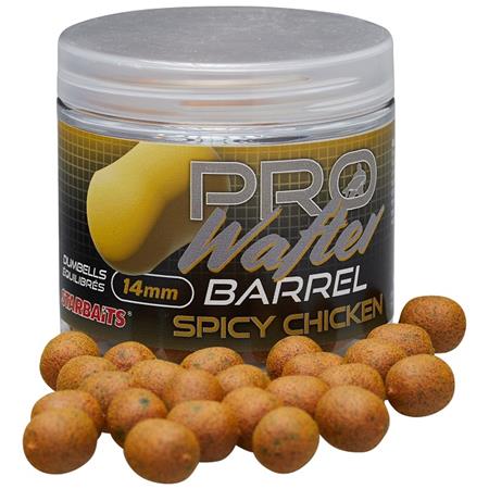 Hookbait Starbaits Probiotic Pro Spicy Chicken Wafter Barrel