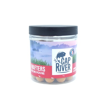 Hookbaits Cap River Wafters - Pêche Poivre - 14Mm
