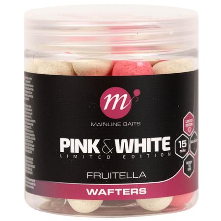 Hookbaits Mainline Fluro Pink & White Wafters