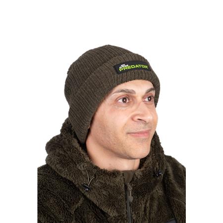 Hue Fox Rage Predator Thermal Beanie - Brun