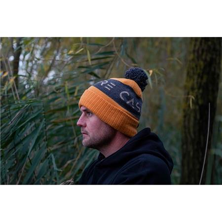 HUE ONE MORE CAST SNAPPER BEANIE - GUL