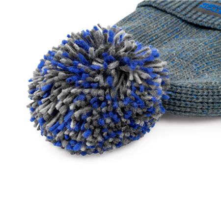 HUE PRESTON INNOVATIONS MARLED BOBBLE - BLÅ