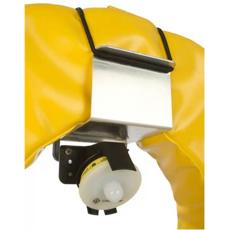 HUFEISENBOJE CREWSAVER HAMBLE MIT KIT FÜR AUFRICHTUNGSLEUCHTE - GELB