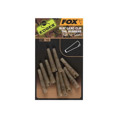 HÜLSE FOX EDGES CAMO SLIK LEAD CLIP TAIL RUBBER