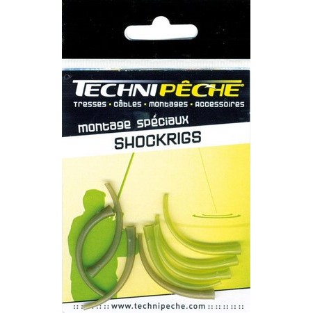 Hülse Technipêche Shockrigs Sleeves - 6Er Pack