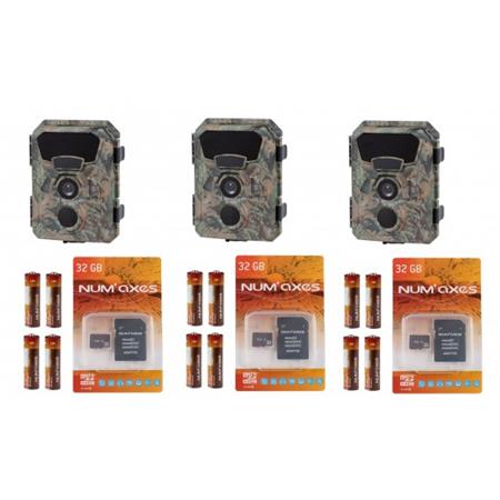 Hunting Camera Pack Numaxes Pie1066 Tout Inclus - Pack Of 3