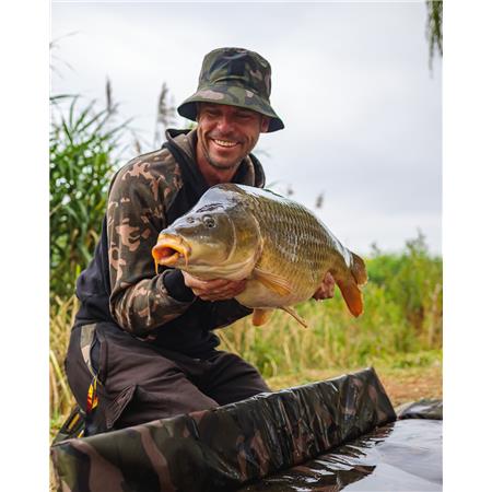 HUT FOX REVERSIBE BUCKET HAT - KHAKI-CAMO