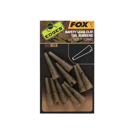 Hylsa Fox Edges Camo Lead Clip Tail Rubbers