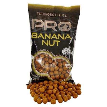 Imersão Starbaits Probiotic Pro Banana Nut Boilies