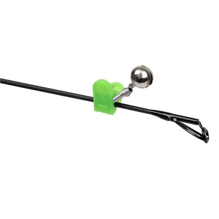 INDICATEUR DE TOUCHE ZEBCO AFTER DARK SINGLE BELL CLIP ON 2 PACK
