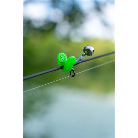 INDICATEUR DE TOUCHE ZEBCO AFTER DARK SINGLE BELL CLIP ON 2 PACK