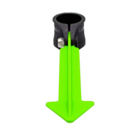 INDICATEUR VISEUR RAILBLAZA VERT 20CM POUR PERCHE DE SONDE POLE 30/60