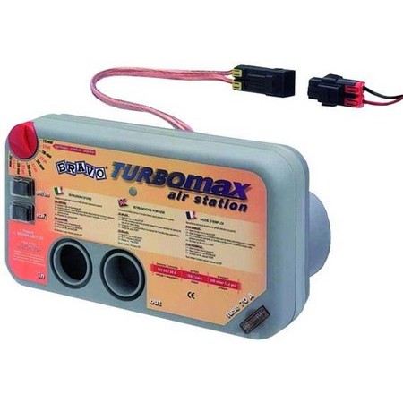 Inflador Eléctrico Bravo By Scoprega Turbo Max Kit