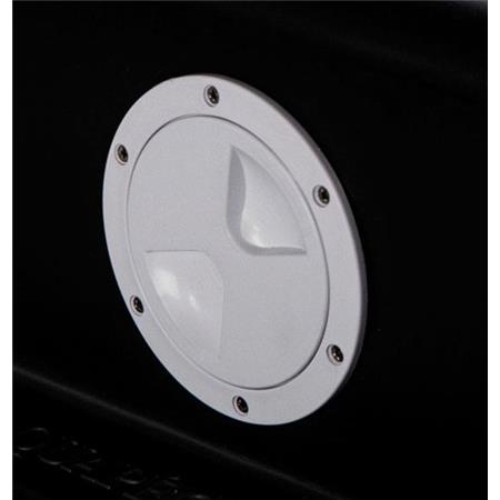 Inspektionsöffnung Weiss 102Mm Ohne Schrauben Rigiflex Blanche 102Mm Sans Visserie