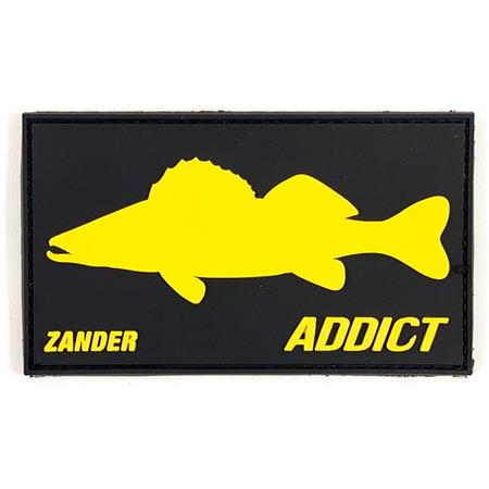 Interchangeable Hook-And-Loop Fishxplorer For Cap / Beanie Silicone 3D Sandre Addict