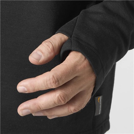 INTIMO UOMO GEOFF ANDERSON WIZWOOL 335 - NERO