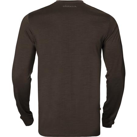 INTIMO UOMO - MARONE HARKILA MAILLOT BASE ALL SEASON L/S - MARRON