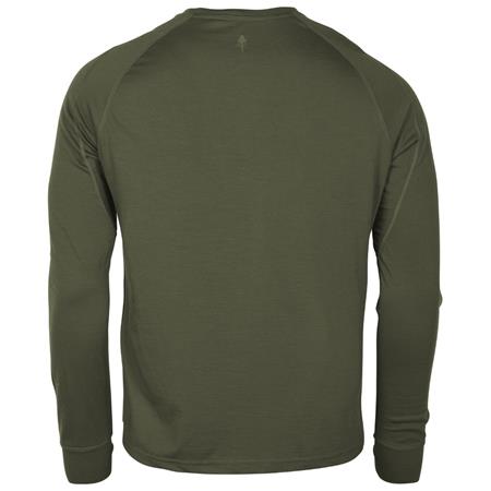 INTIMO UOMO - VERDE PINEWOOD LAPPLAND MERINO WOOL L/S - VERT