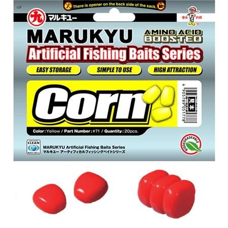 Isca Artificial Marukyu Corn - Rouge