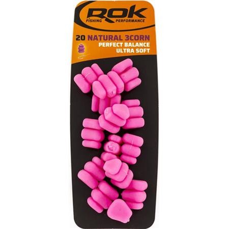 Isca Artificial Rok Fishing Ultra Soft Natural 3Corn Perfect Balance
