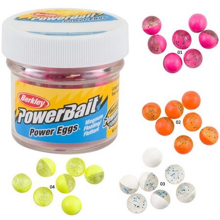 ISCA BERKLEY POWERBAIT FLOATING EGGS - PACK DE 40