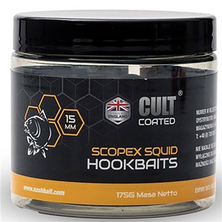 Isca De Anzol Nashbait Scopex Squid Signal Coated Hookbaits