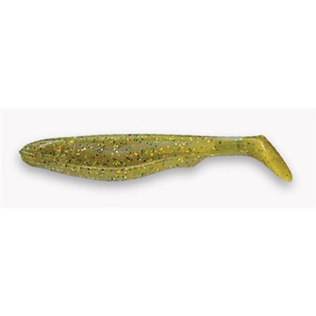 Isca Macia Crazy Fish Slim Shaddy 3.2” Floating - 8Cm - Pack De 5