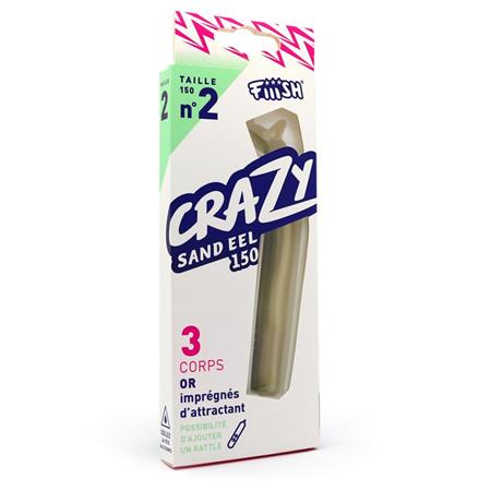 ISCA MACIA FIIISH CRAZY SAND EEL 150 - PACK DE 3
