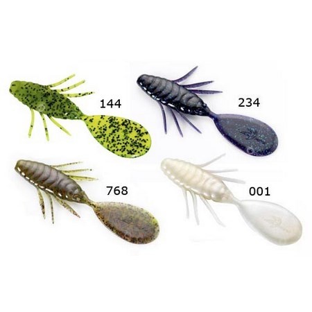 Isca Mole Lake Fork Baby Hyper Freak - Pack De 10