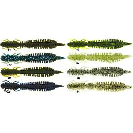 Isca Mole Molix Swimming Dragonfly - 12.5Cm - Pack De 8