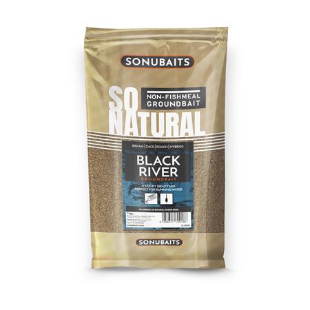 Isca Sonubaits So Natural Groundbait Black River