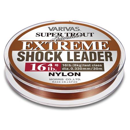 Iskujohto Varivas Extreme Shock Leader Nylon - 30M
