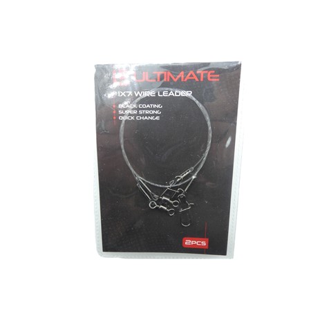 Ix7 Wire Leader Fluoro 20 Lbs Par 2 - 30 Cm