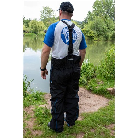 JACKET + BIB OVERALLS SET PRESTON INNOVATIONS DFH SUIT - BLACK