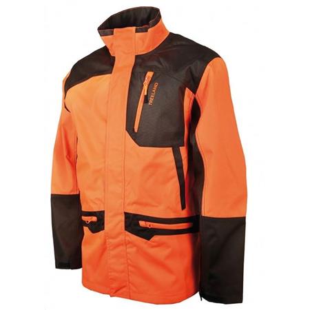 Jacket Of Tracking Man Treeland T433 Resist Orange
