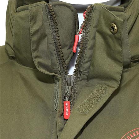JACKET UNIT AND OVERALLS TRAKKER CORE 3 PIECE WINTER SUIT GREEN