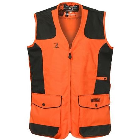 Jagdweste Junior Percussion Kaor - Orange