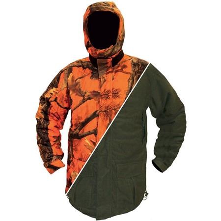 JAQUETA HOMEM HART REVERSIBLE ARTIKA EVO BLAZE - KAKI/ORANGE