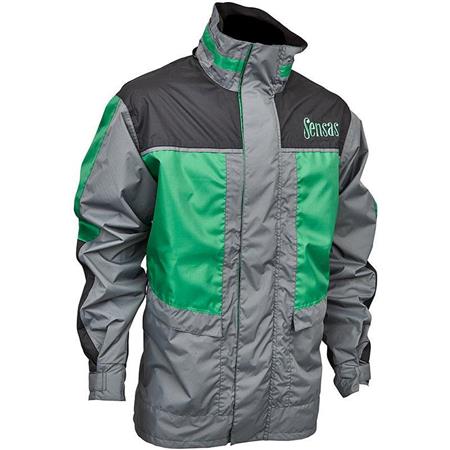 Jaqueta Homem Sensas Club Impermeable - Gris/Vert
