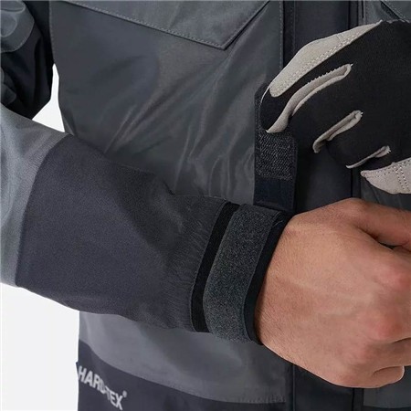 JAQUETA MASCULINA FINNTRAIL IMPERMEÁVEL COASTER - CINZENTO