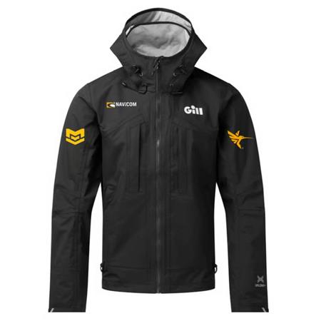 Jaqueta Masculina Gill Apex Pro-X Com Logótipo Navicom - Preto