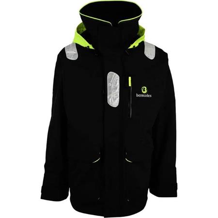 Jaqueta Unissexo Bermudes - Preto/Cinza