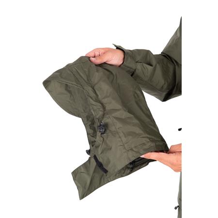 JAS- EN BROEKSET HEREN FOX COLLECTION WINTER SUIT - GROEN